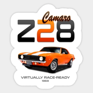 Camaro Z28 1969 Sticker